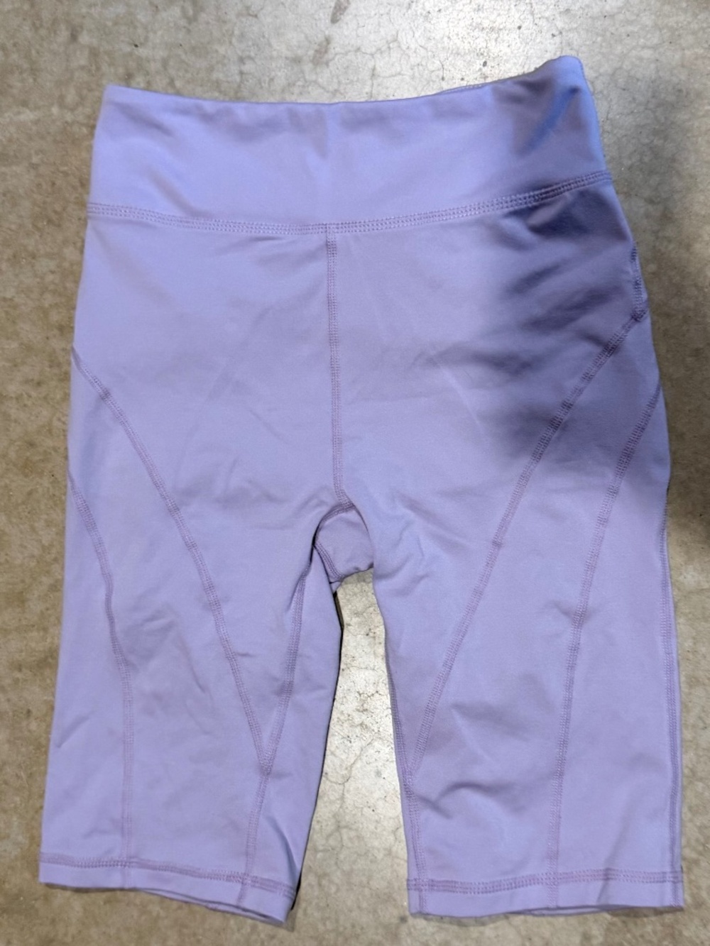 Free People lavender bike shorts